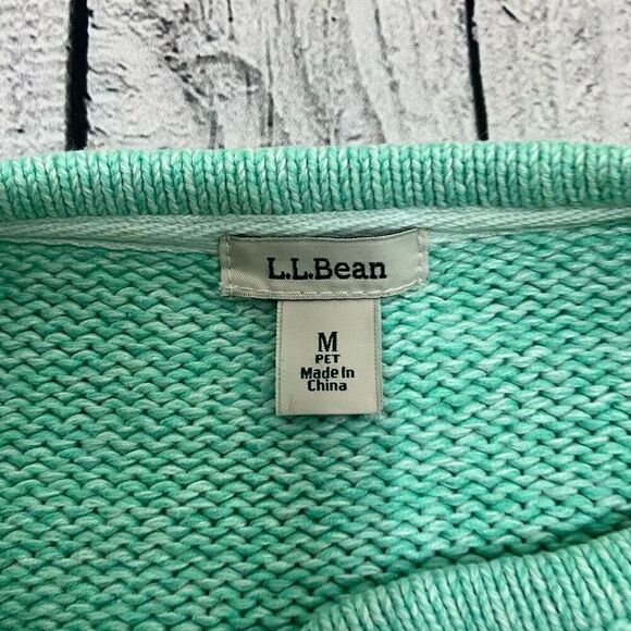 L.L. BEAN 100% Cotton Cardigan - Picture 4 of 5